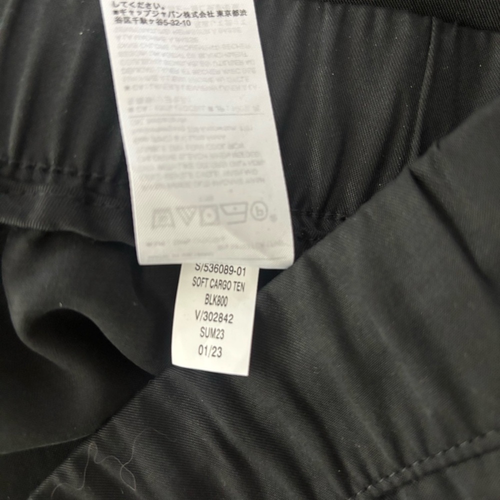 Banana Republic Women's Black Tencel Cargo Joggers Size Small Petite - Picture 10 of 12